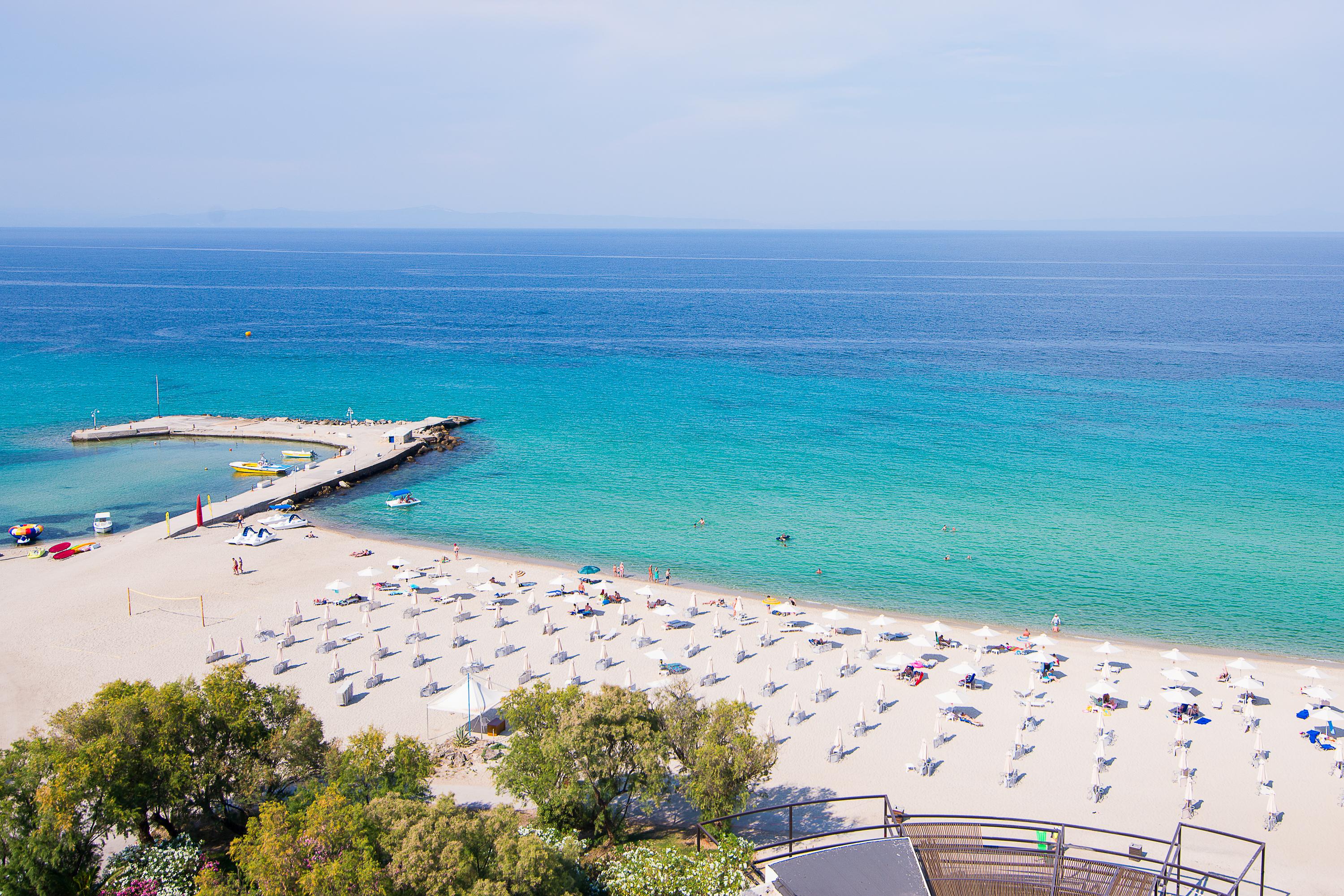 Ghotels Pallini Beach Kallithea  Bagian luar foto